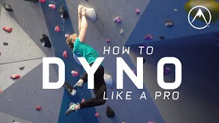 How to Dyno with Rachel Carr | Improve your climbing technique