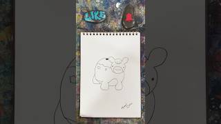 Painting Ditto as Numel. #pokemon #art #ditto #numel #painting #paintpens