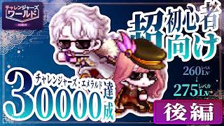 【チャレサバ迷子】260レベルからのチャレサバの進め方解説-後編「戦闘力3000万までの装備強化解説」【メイプルストーリー】