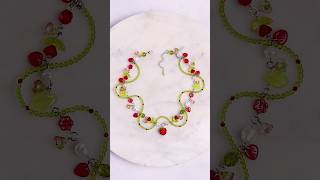 Raspberry vine necklace! #handmadejewelry