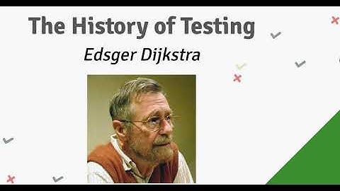 On May 11, 1930 was born Edsger Dijkstra