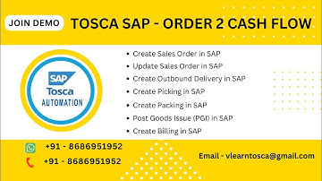 TOSCA | DEX | DEX AOS | Jenkins | SAP Testing