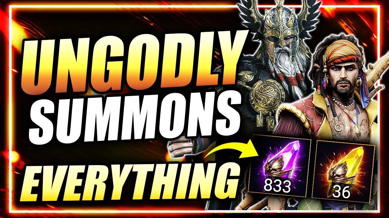 INSANITY! Endless Pulls Going ALL-IN for Armanz & Odin ⁂ Raid: Shadow Legends