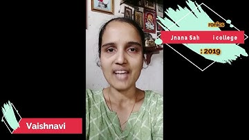 Congratulations VAISHNAVI for getting placed.