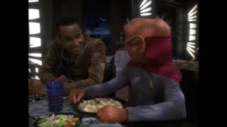 Nog tries to confront Martok. Star Trek: Deep Space Nine - Blaze of Glory