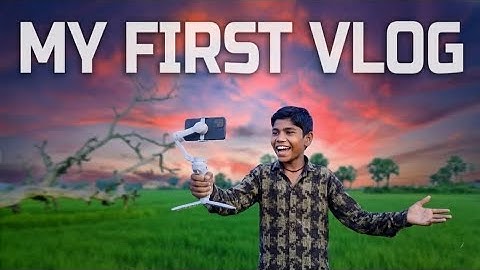 My First Vlog 😍 | New Beginning 🎥