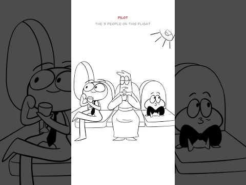 The Plane Is Gonna Crash 🫣 (Animation Meme) #shorts