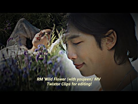RM 'Wild Flower (with youjeen)' Official MV twixtor clips for editing