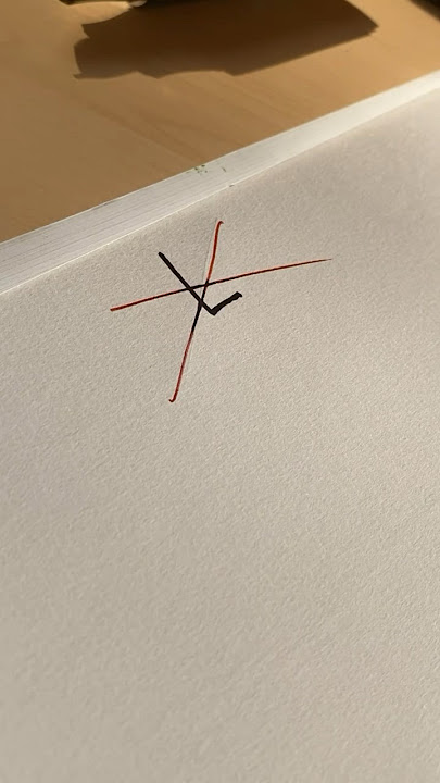 How to sign the letter L?
