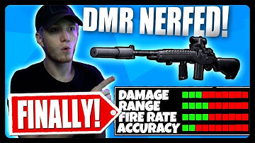 NEW DMR NERF ACTUALLY WORKED? DIAMATTI, MAC 10, & TYPE 63 ALL NERFED! STIM GLITCH REMOVED!