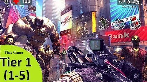 UNKILLED Gameplay Android iOS (1080p)  | #1 Level 1-5 | That Game