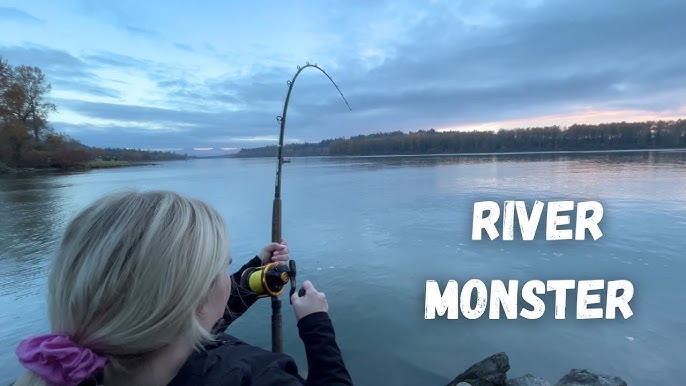 CRAZY Action! SHORE Fishing for River MONSTER! 