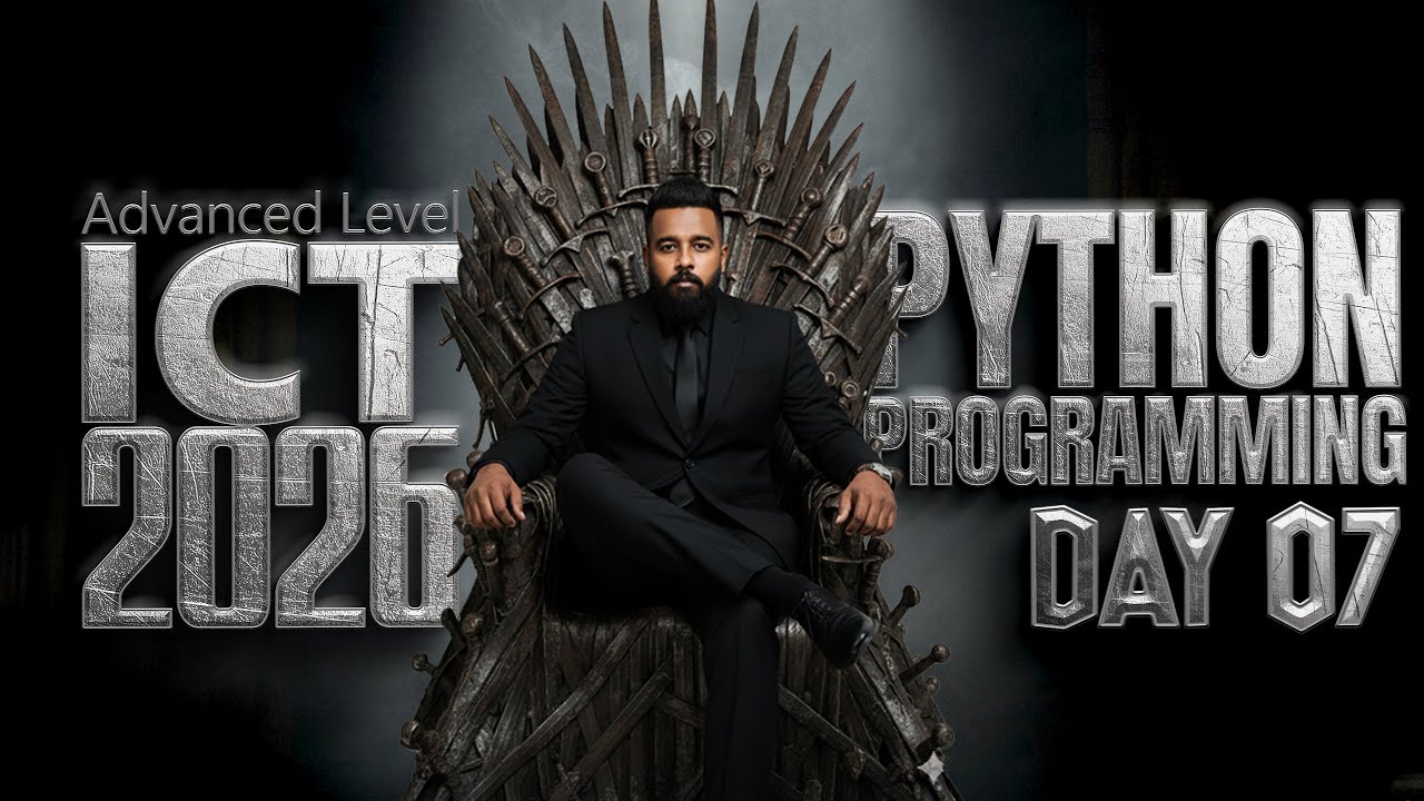 A/L ICT 2026 | Python programming (Complete Lesson ) - DAY 07 - YouTube