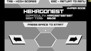 Super Hexagon #6 Hardesdestest - End game