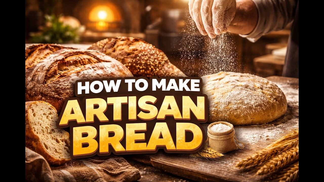 How Real Artisan Bread Is Made — From Wheat Field