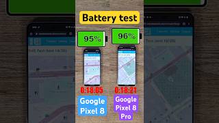 Google Pixel 8 vs Pixel 8 Pro battery comparison