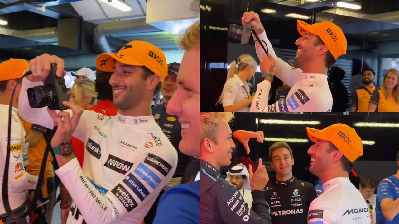 BTS of Drivers Parade with Daniel.jpg | Daniel Ricciardo taking photos ...