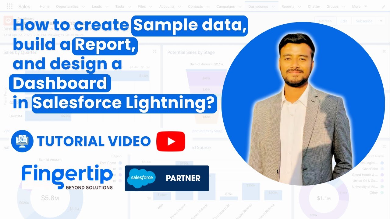 How to Create Reports & Dashboards in Salesforce Lightning | Step-by ...