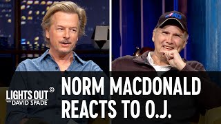 Norm Macdonald Reacts to O.J. Simpson’s Twitter  Lights Out with David Spade