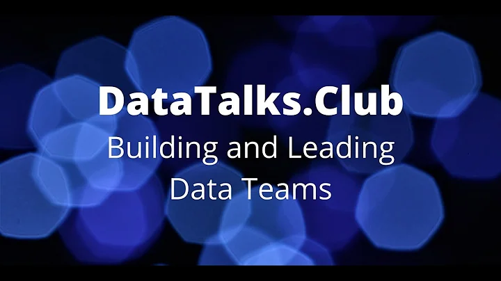 Building and Leading Data Teams - Tammy Liang