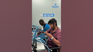 Gajen shares his journey of learning 𝗻𝗲𝘁𝘄𝗼𝗿𝗸 𝗰𝗮𝗯𝗹𝗶𝗻𝗴 at Delmi Training Institute