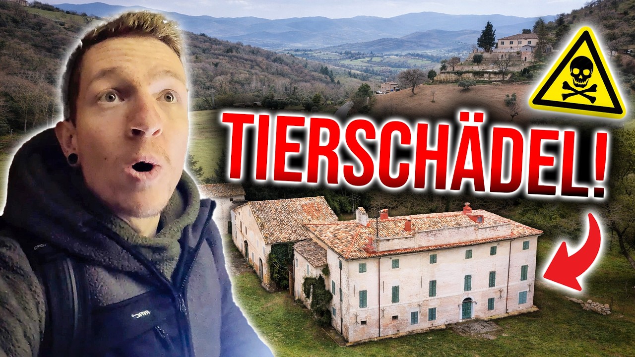 WIR FINDEN ALTE WAFFENKAMMER & TIERSCHÄDEL IN VERLASSENER JAGDVILLA!