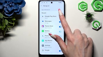 How to Turn On or Off App Notifications on Realme P1