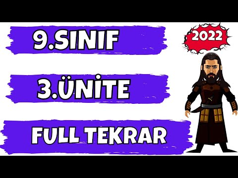 9. SINIF TARİH 3. ÜNİTE FULL TEKRAR - Orta Çağ'da Dünya 2022 TYT- AYT