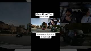 Class 5 &amp; Class 7 Road Test Practice In Canada #vancouver #burnaby #ytshorts #fypシ