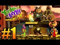 Yooka Laylee and the impossible Lair Gameplay Walkthrough Part 1