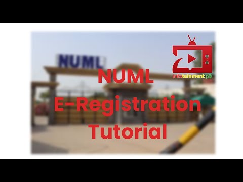 How to do| NUML E-Registration | Tutorial For Students | Complete Guide