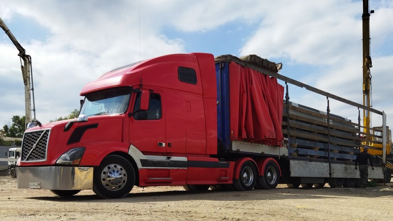 Вольво ВНЛ || Ноовый рейс новая работа || дальнобой на вольво внл ...