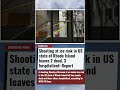 Shooting at ice rink in US state of Rhode Island leaves 2 dead, 3 hospitalized  Report