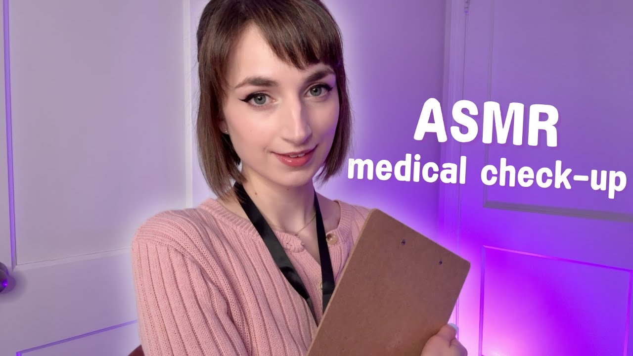 ASMR | Soft Spoken Nurse Exam 🩺 lofi roleplay, natural pace