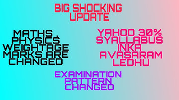TOTAL EXAMINATION PATTERN CHANGED AND 30% SYALLABUS IS DELETED || #APPOLYCET2021#APPOLYCETSYALLABUS