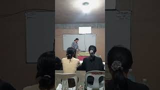 Demo teaching in Educ 13, First Aid