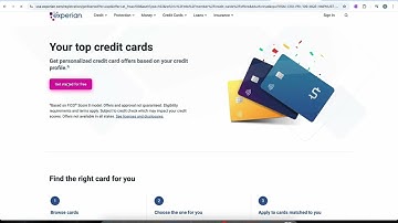 Steps To Apply For Credit Card on Experian tutorial
