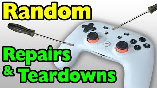 Random Teardowns and Repairs