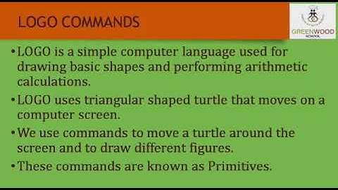 Grade 4 - Information Technology (Chapter 7 - Logo Commands)