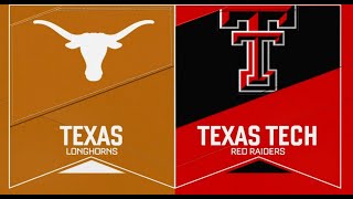 The longhorns visited red raiders for an exciting rivalry game.
subscribe more highlight videos. *i do not own any of these clips,
they are from coll...