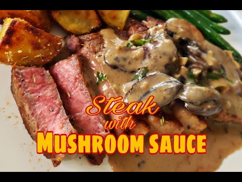 Petunjuk Memasak RESEP MUDAH STEAK & MUSHROOM SAUCE Yang Enak Rasanya