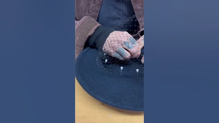 Beautiful hat made by my student #elenashvabmillinery #millinery #fedorahats #diy #hat #hatmaking