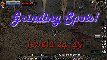 How to Level Fast with Grinding - Levels 24-45 - Nostalrius / Elysium 1.12