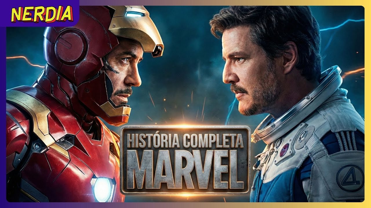 Linha do Tempo do MCU explicada - ATÉ AGORA (Atualização com Quarteto Fantástico)