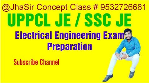 UPPCL JE/SSC JE electrical exam Preparation (Engineers Point) by Er. Arun Jha