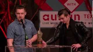 Arctic Monkeys - Best Live Band at NME Awards 2014