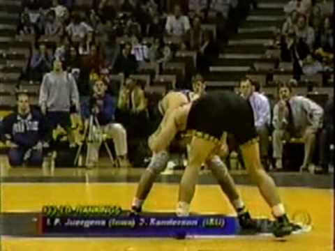 Eric Juergens (Iowa Wrestling) vs Scott Moore ( Pe...