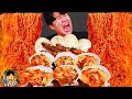 ASMR MUKBANG 해물찜 & 불닭볶음면 & 대왕 새우 FIRE Noodle & Spicy Seafood & Giant Shrimp EATING SOUND!