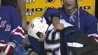 Sandy McCarthy vs Andre Roy Oct 30, 2002