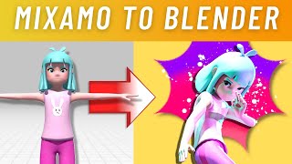 Mixamo to Blender - Mixamo to Blender Tutorial